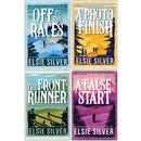 Gold Rush Ranch Series 4 Books Collection Set By Elsie Silver (Off to the Races, A Photo Finish, The Front Runner and A False Start)