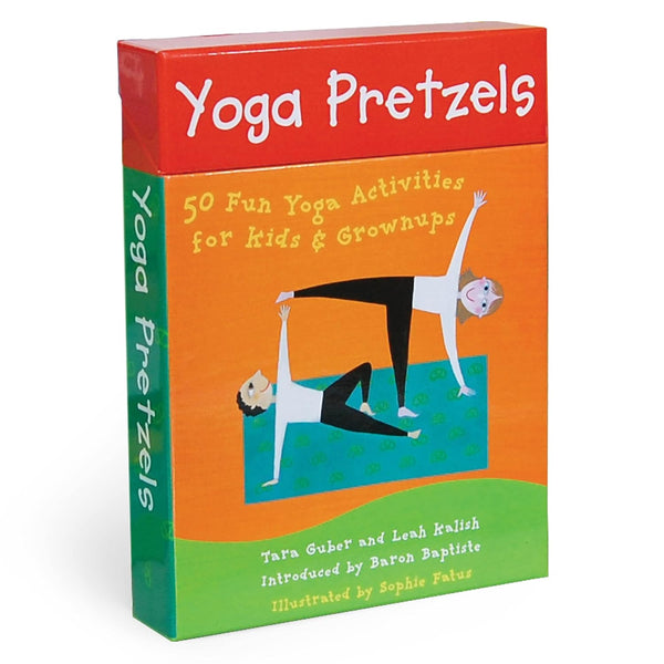 Yoga Pretzels: 50 Fun Yoga Activities for Kids and Grownups (Yoga Cards)