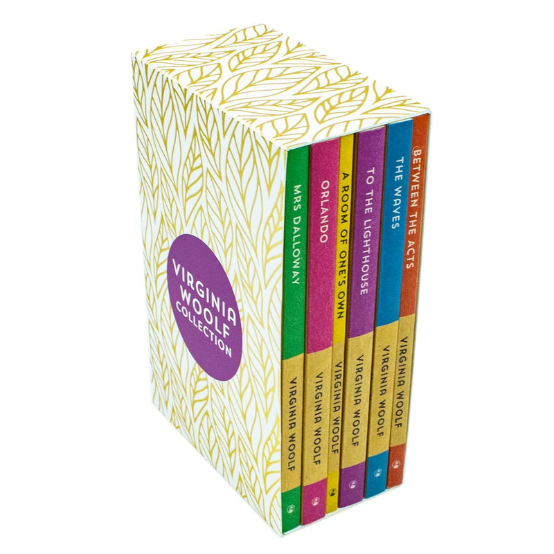 The Virginia Woolf Collection 6 Books set: (A Room Of One's Own, Mrs Dalloway, Between The Acts, The Waves, To The Lighthouse, Orlando)