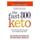The Fast 800 Keto by Dr. Michael Mosley | The Ultimate Low-Carb Weight Loss Plan - Effective Intermittent Fasting & Low-Carb Diet