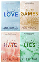 Twisted Series 4 Books Collection Set (Twisted Love, Twisted Games, Twisted Hate & Twisted Lies)