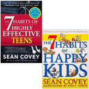 Sean Covey Collection 2 Books Set (The 7 Habits of Highly Effective Teens, The 7 Habits of Happy Kids)