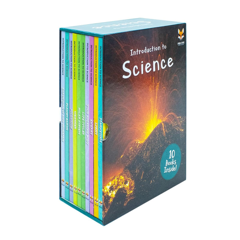 Children Introduction To Science For Beginners (Series 2) 10 Hardback Book Collection Set: (Energy, Life Cycles, Light, Magnetism, Pollution, Planet ... Solar System, Weather, Your Amazing Body)