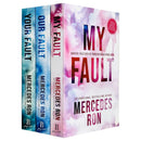 Culpable Series 3 Books Collection Set by Mercedes Ron (My Fault, Your Fault, Our Fault)