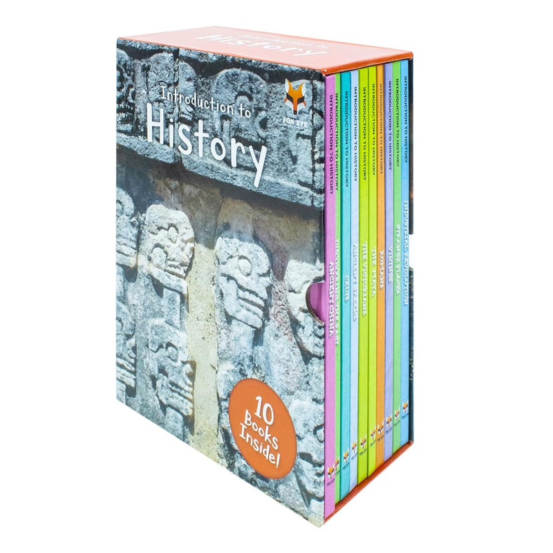 Children Introduction To History For Beginners (Series 1) 10 Hardback Book Collection Set: (Ancient China, Celts, Discovering The Past, Ancient ... Strange Places, The Victorians, Vikings)