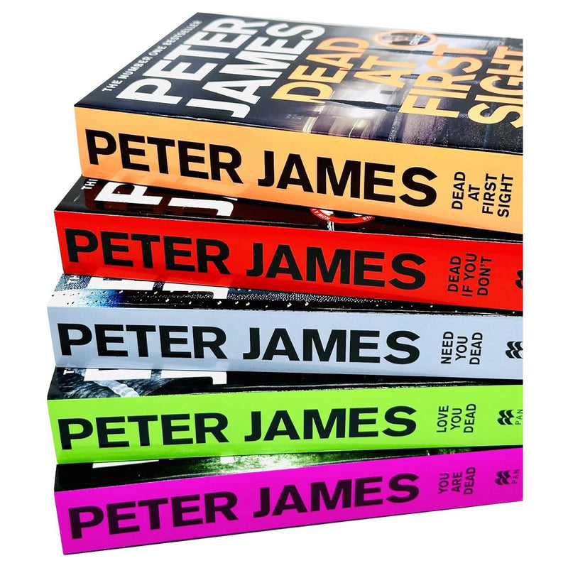 Roy Grace Series Books 11-15 Collection Set by Peter James (Set 3) (You Are Dead, Love You Dead, Need You Dead, Dead If You Don't, Dead at First Sight)