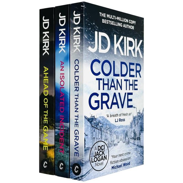DCI Logan Crime Thrillers 10-12: 3 Books Collection Set By JD Kirk (Thriller Books)