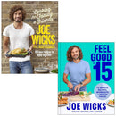 Cooking for Family and Friends and Feel Good in 15 By Joe Wicks 2 Books Collection Set
