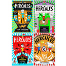 Hercules Series 4 Books Collection Set By Tom Vaughan (The Diary of a (Sort of) Hero, A Hero's Journey (on a School Trip), Hero to Zero? and Hercules vs the Minotaur)