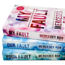 Culpable Series 3 Books Collection Set by Mercedes Ron (My Fault, Your Fault, Our Fault)