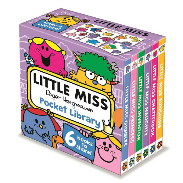 Little Miss: Pocket Library: Six board books for toddlers to enjoy