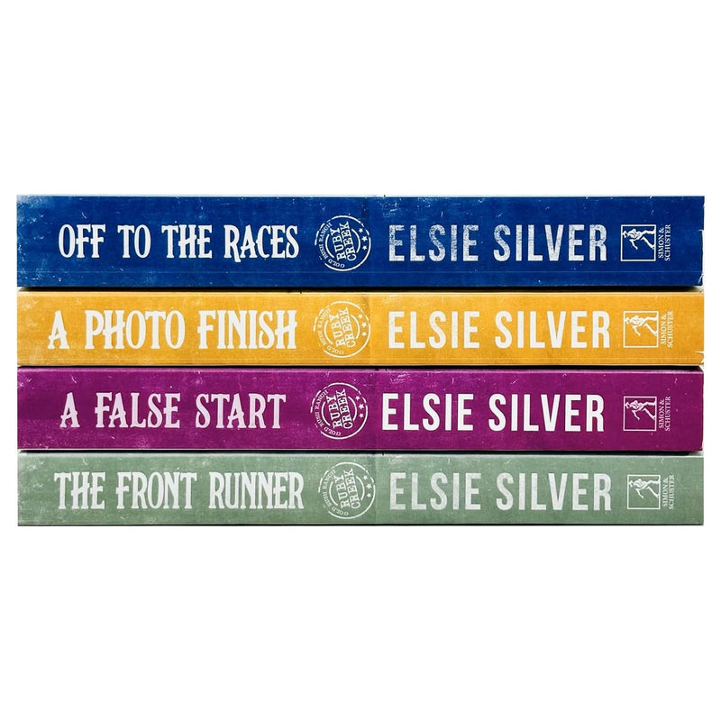 Gold Rush Ranch Series 4 Books Collection Set By Elsie Silver (Off to the Races, A Photo Finish, The Front Runner and A False Start)