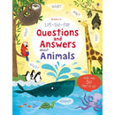Lift the Flap Questions and Answers about Animals (Usborne Questions and Answers)