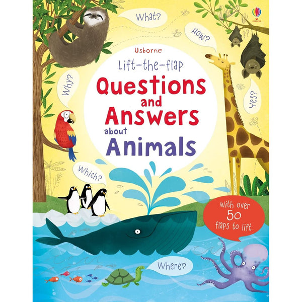 Lift the Flap Questions and Answers about Animals (Usborne Questions and Answers)
