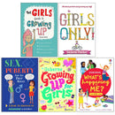Growing Up For Girls 5 Books Collection Set (The Girls' Guide to Growing Up,Girls Only! All About Periods,Sex, Puberty and All That Stuff,Growing up for Girls & What's Happening To Me? The Girl One)
