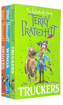 Terry Pratchett The Bromeliad Trilogy Collection 3 Books Set (Wings, Diggers, Truckers) - The Nomes Series