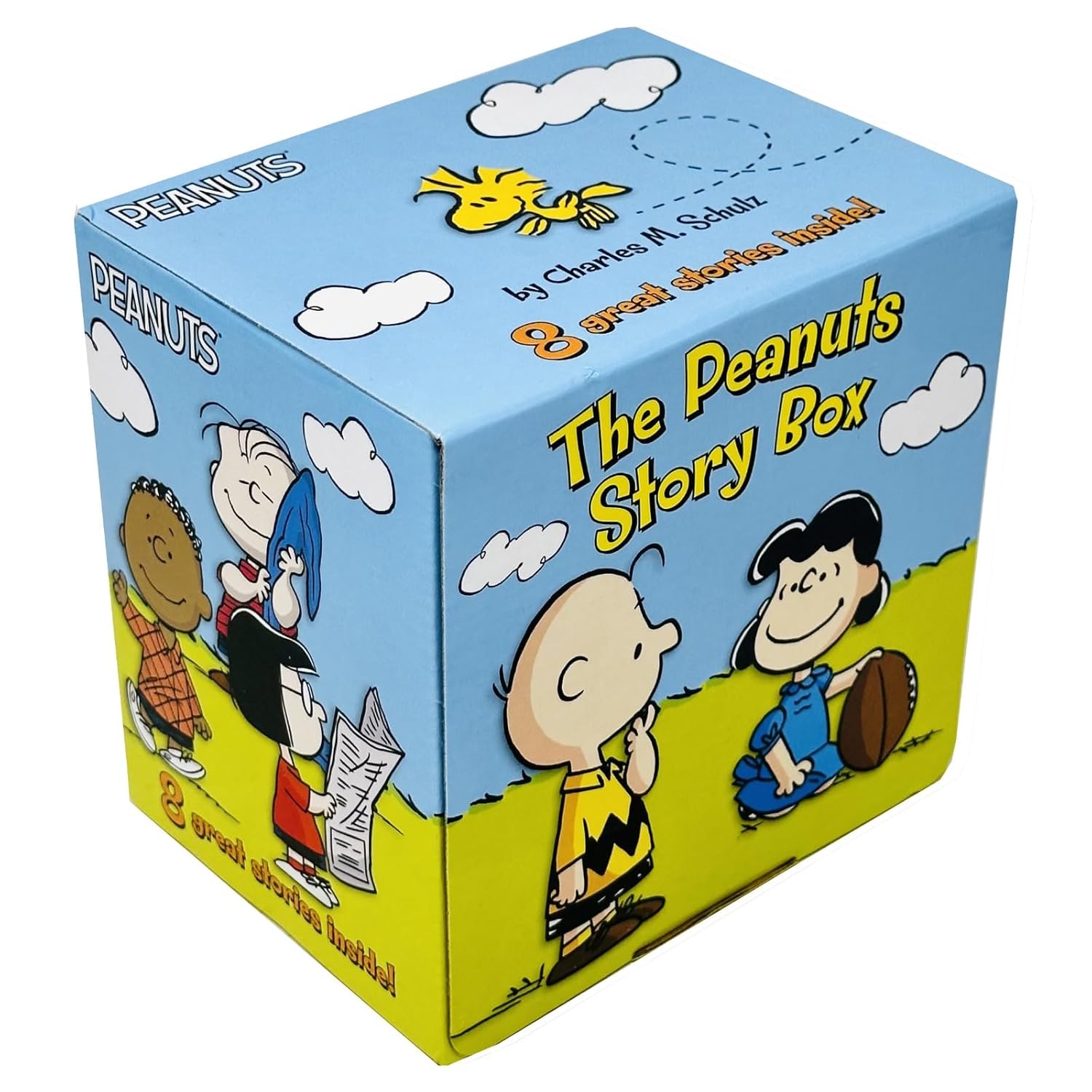 The Peanuts Story Box: 8 Books Collection By Charles M Schulz (Lose th