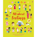 Usborne All About Feelings, Friends and Families My First Books 5 Book Set by Felicity Brooks – Feelings, Families, Diversity & Educational Learning Collection for Kids