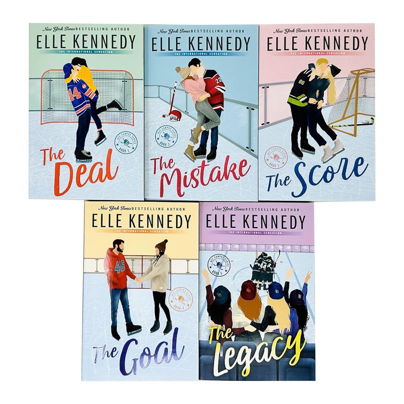 Elle Kennedy Off Campus Series 5 Books Collection Set (The Deal, Mista