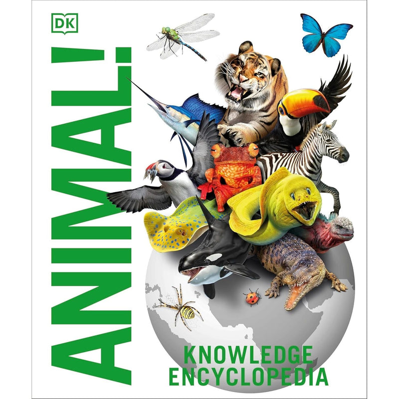 Dk Childrens Encyclopedia, Knowledge Encyclopedia Animal 2 Books Collection Set