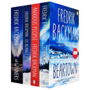 Fredrik Backman Beartown Collection 4 Books Set | Contemporary Literary Fiction (The Winner, Us Against You, Beartown, Anxious People)