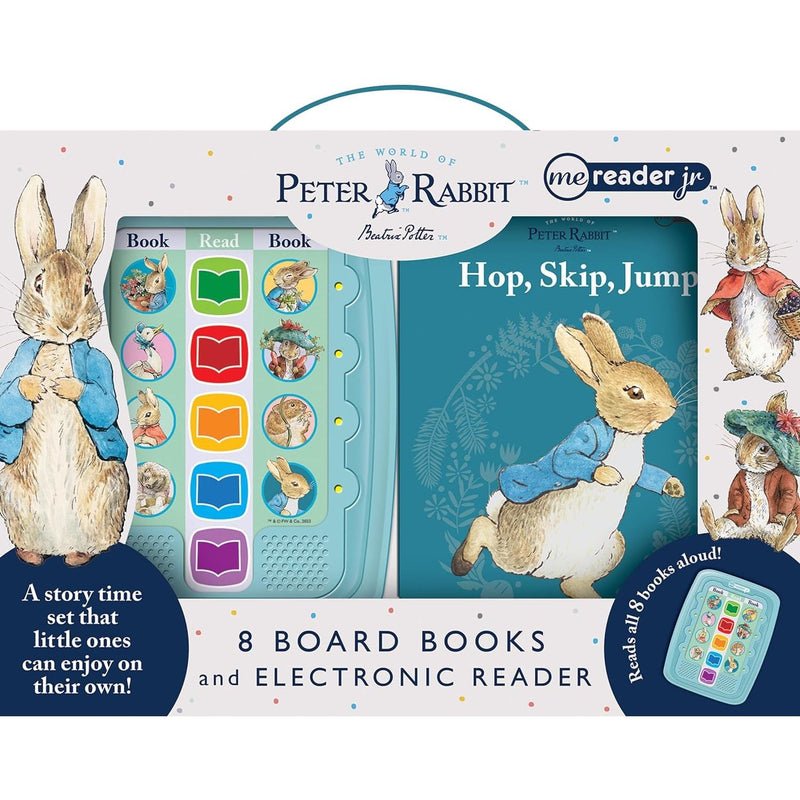 The World of Peter Rabbit: Me Reader Jr 8 Board Books and Electronic Reader Sound Book Set - PI Kids