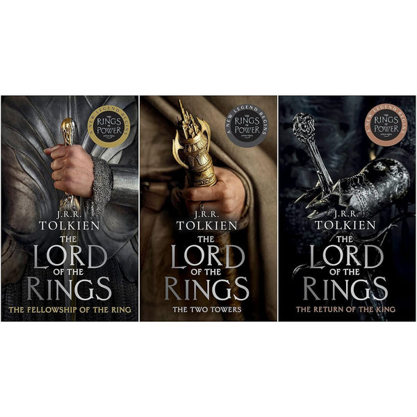 The Lord of the Rings Series 3 Books Set by J. R. R. Tolkien (The Fellowship of The Ring, The Two Towers, Return of the King)