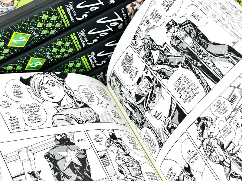 JoJo's Bizarre Adventure: Part 6 - Stone Ocean 5 Books Collection Set (Vol 1-5)