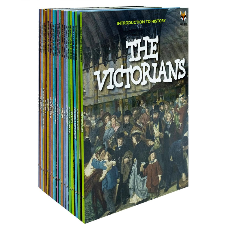 Children Introduction to History for Beginners (Series 1 & 2) 20 Books Collection Set - Illustrated Learning Book of World History for Kids