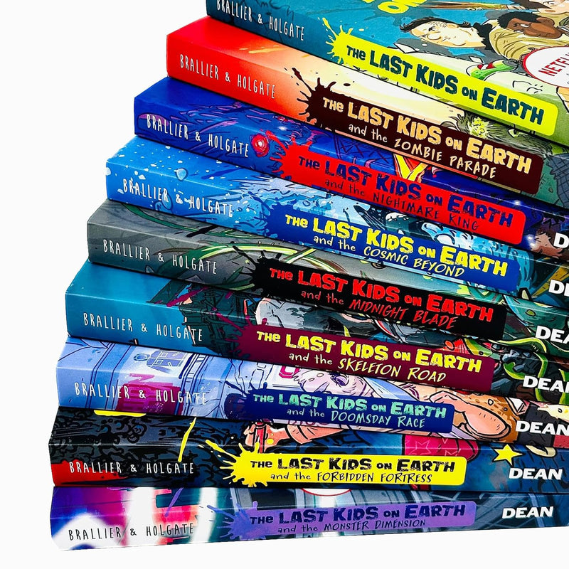 The Last Kids on Earth Collection 9 Books Set By Max Brallier Netflix Original