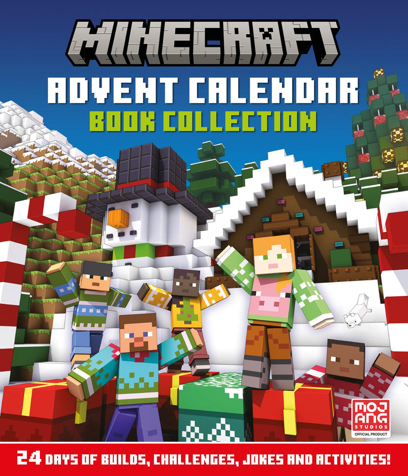 Minecraft Advent Calendar: Book Collection: The official illustrated children's Christmas advent calendar - perfect gift for kids aged 6, 7, 8, 9, 10 and 11!