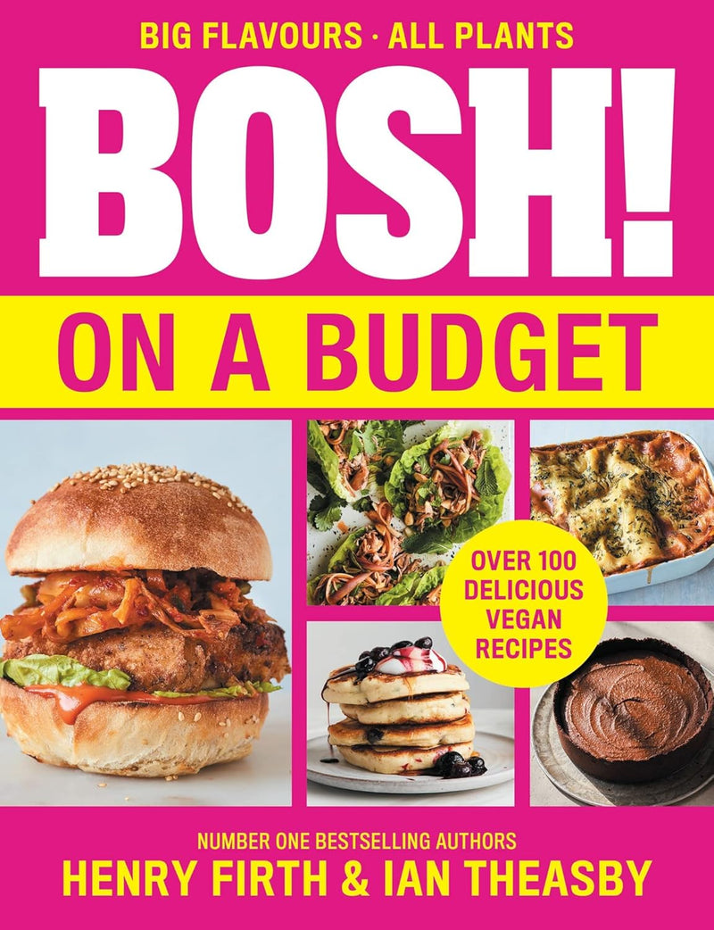 BOSH Series 6 Books Collection Set By Henry Firth and Ian Theasby (on a Budget, How to Live Vegan, Healthy Vegan, [Hardcover] Speedy BOSH, [Hardcover] Bosh Simple Recipes, [Hardcover] Bish Bash Bosh)