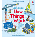 Look Inside How Things Work (Usborne Look Inside Board Books)