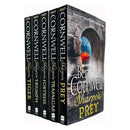 Sharpe Series Books 1 - 5 Collection Set by Bernard Cornwell (Tiger 1799, Triumph 1803, Fortress 1803, Trafalgar 1805 & Prey 1807)