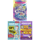 Adam Kay's 3 Books Collection Set (Kay's Incredible Inventions, Kay's Anatomy and Kay's Marvellous Medicine)