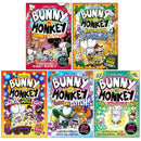 Bunny vs Monkey Set 2 Collection 5 Books Set by Jamie Smart – Funny Comic Adventure Collection