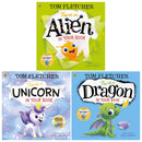 Who's In Your Book? Series By Tom Fletcher 3 Books Collection Set (There's a Unicorn in Your Book, There's a Dragon in Your Book and There's an Alien in Your Book)