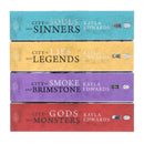 House of Devils Series by Kayla Edwards 4 Books Collection Set (City of Gods and Monsters, City of Souls and Sinners, City of Lies and Legends and City of Smoke and Brimstone)