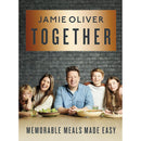 Jamie Oliver 2 Books Collection Set (Together: Memorable Meals Made Easy, 7 Ways: Easy Ideas for Your Favourite Ingredients)