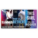 Colleen Hoover Slammed Series 3 Books Collection Set (Slammed, Point of Retreat, This Girl)