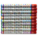Axel Scheffler's Flip Flap Series 10 Books Collection Set (Farm, Jungle, Pets, Zoo, Minibeasts, Safari, Ocean, Dinosaurs, Frozen and Forest)