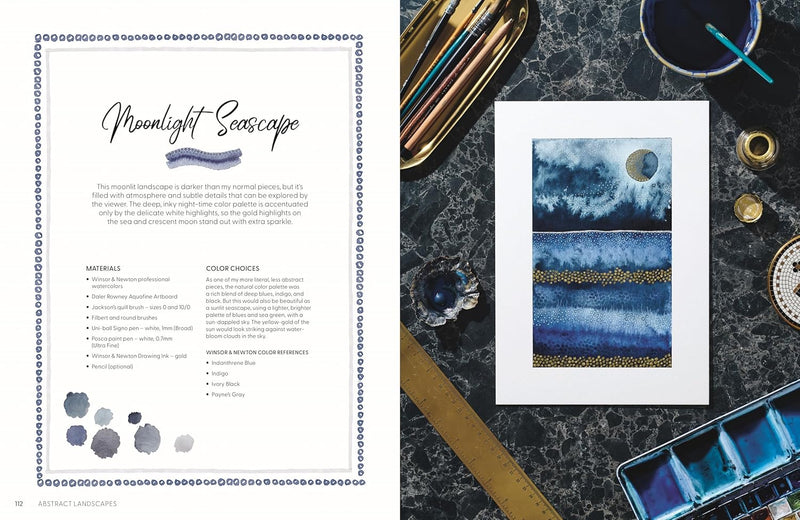 Creative Abstract Watercolor: The beginner's guide to expressive and imaginative painting