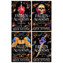 Fallen Academy Series (Book 1-4) by Leia Stone 4 Books Collection Set