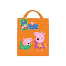 Peppa Pig 10 Book Set with CD (Orange Bag) – The Toy Cupboard, Trip to the Moon & Story Collection