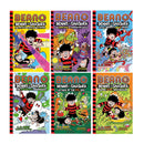 Beano Dennis & Gnasher 6 Books Collection Set – Funny Comic Adventure Collection for Kids