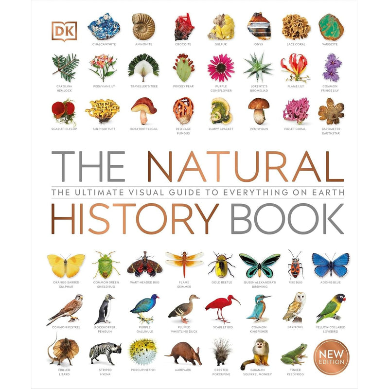 DK The Natural History Book, The Science of Animals 2 Books Collection Set