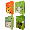 Thats Not My Touchy-Feely Collection 4 Books Set Kitten, Goat, Tiger, Meerkat