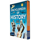 Encyclopedia of History 8 Books Collection Set – World War History & Educational Learning Collection
