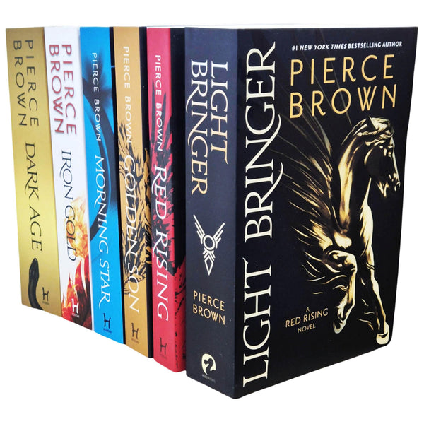 The Red Rising Series 6 Books Collection Set (Red Rising, Golden Son, Morning Star, Iron Gold, Dark Age and Light Bringer)