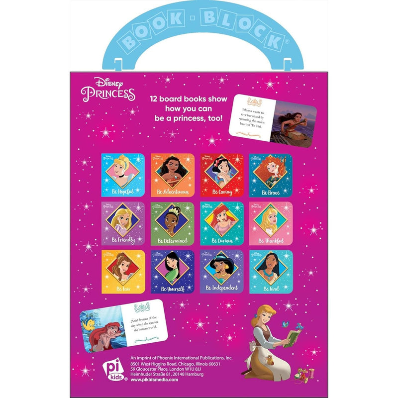 Disney Princess - I Can Be Princess My First Library Board Book Block 12-Book Set - PI Kids: I Can Be a Princess